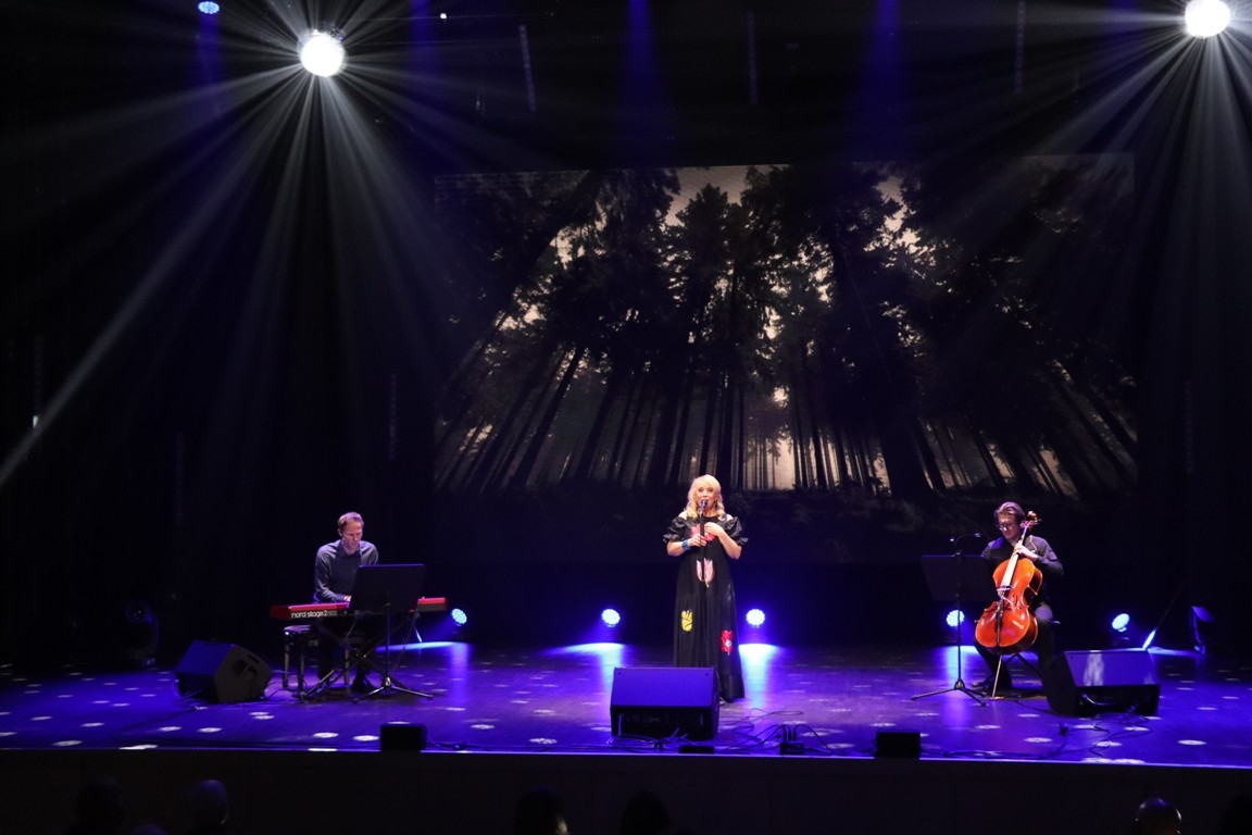 Olgas Rajeckas skaistāko dziesmu koncerts kultūras centrā “Ulbrokas Pērle”, 22.01.2022.